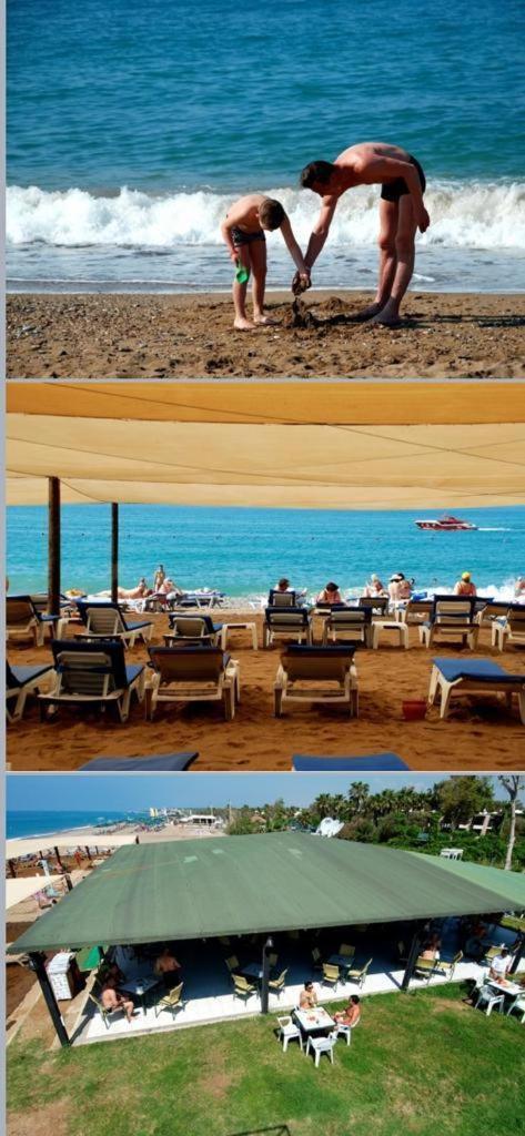 Luca Beach Hotel Side Bagian luar foto